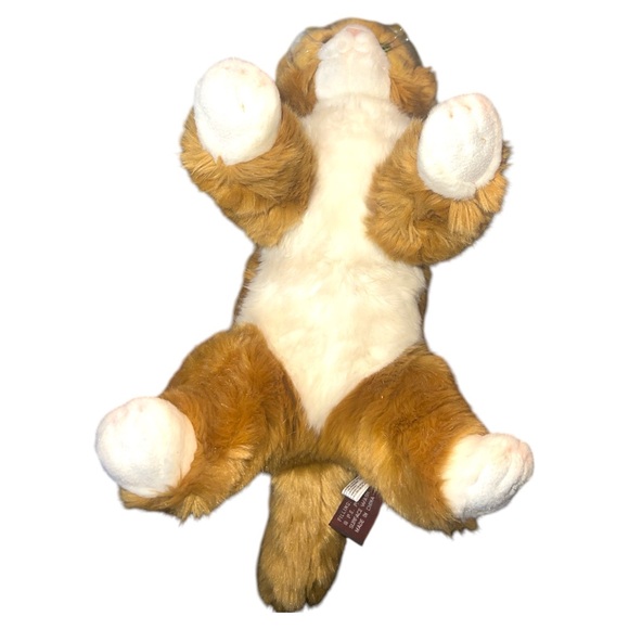 Bearington Tabby Maine Coon Realistic Cat 12" Plush Stuffed Animal Kitty - Picture 5 of 7